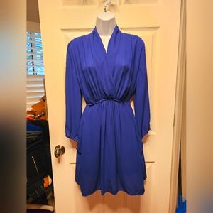 Bar III Royal Blue Dress With Pockets!